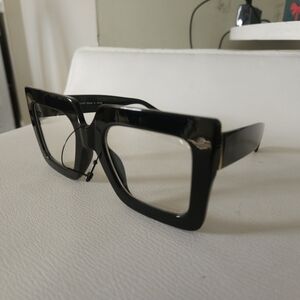 Black Square Frame Glasses